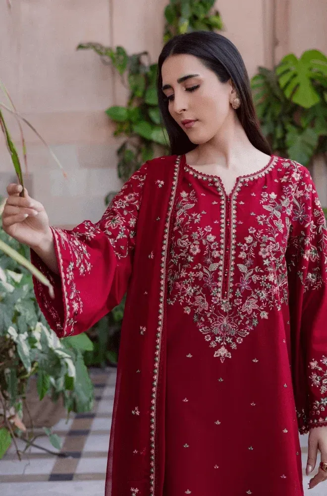 Batik 3PC Lawn Embroidered - ShopifySmartly.pk - image 5