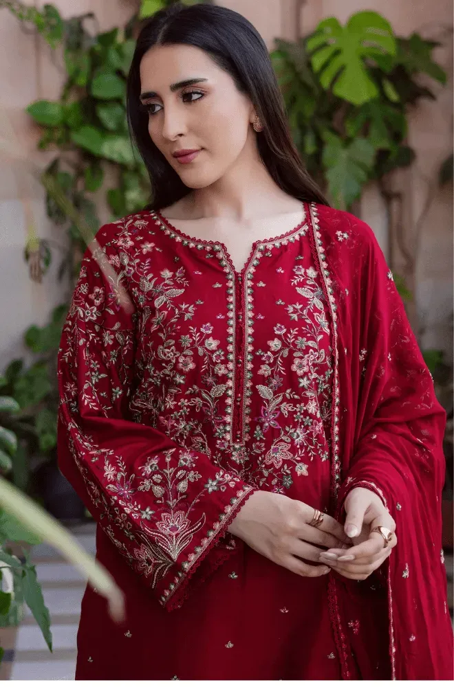 Batik 3PC Lawn Embroidered - ShopifySmartly.pk - image 6