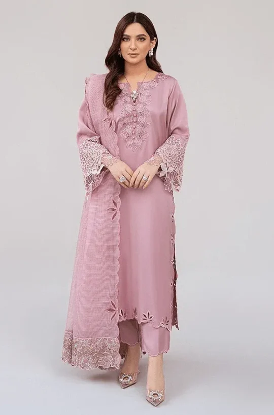 Sapphire - 3PC Lawn Embroidered - ShopifySmartly.pk - image 5
